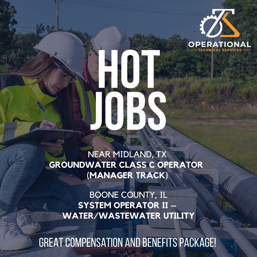 Operational Technical Services jobs graphic shared on LinkedIn
