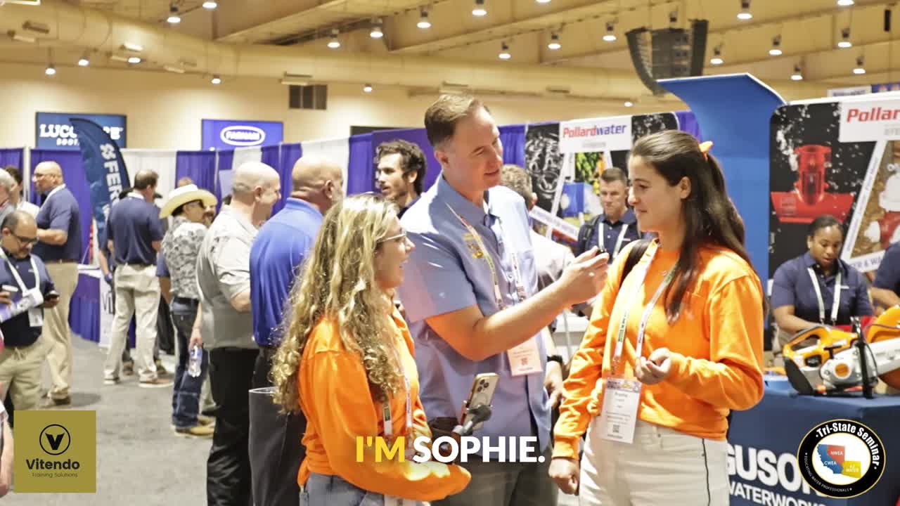 Sophia Lopez and Sydney Broderick at Tri-State Seminar