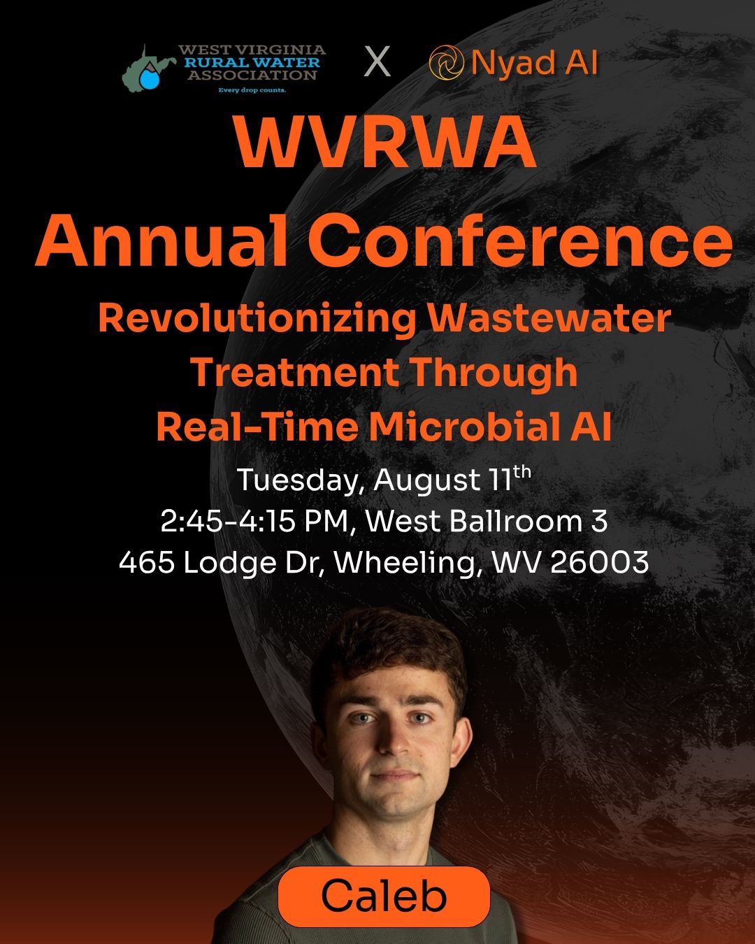 Nyad presentation at the West Virginia Rural Water Association conference